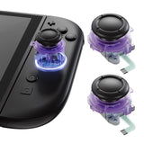 eXtremeRate Replacement 3D Joystick for Nintendo Switch 2 Joycon - Clear Atomic Purple - LRLNTM005