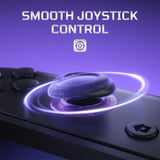 eXtremeRate Replacement 3D Joystick for Nintendo Switch 2 Joycon - Clear Atomic Purple - LRLNTM005
