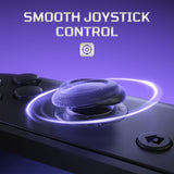 eXtremeRate Replacement 3D Joystick for Nintendo Switch 2 Joycon - Clear Slate Black - LRLNTM004