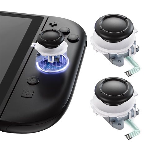 eXtremeRate Replacement 3D Joystick for Nintendo Switch 2 Joycon - White - LRLNTM003