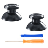 eXtremeRate Custom Dark Gray Metal Thumbsticks for PS5 Controller, Replacement Aluminum Analog Stick Joystick for PS4 Controller - Controller NOT Included - JPFC007