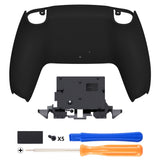eXtremeRate Custom Back Housing Bottom Shell for PS5 Controller BDM-010/020/030/040/050/060 - Black - DPFP3009G2
