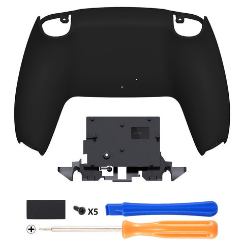eXtremeRate Custom Back Housing Bottom Shell for PS5 Controller BDM-010/020/030/040/050/060 - Black - DPFP3009G2