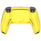 eXtremeRate Custom Back Housing Bottom Shell for PS5 Controller BDM-010/020/030/040/050/060 - Chrome Gold - DPFD4001G2