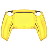 eXtremeRate Custom Back Housing Bottom Shell for PS5 Controller BDM-010/020/030/040/050/060 - Chrome Gold - DPFD4001G2