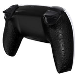eXtremeRate Custom Back Housing Bottom Shell for PS5 Controller BDM-010/020/030/040/050/060 - Textured Black - DPFP3013G2