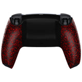 eXtremeRate Custom Back Housing Bottom Shell for PS5 Controller BDM-010/020/030/040/050/060 - Textured Red - DPFP3015G2