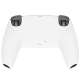 eXtremeRate Custom Back Housing Bottom Shell for PS5 Controller BDM-010/020/030/040/050/060 - White - DPFP3008G2