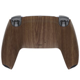 eXtremeRate Custom Back Housing Bottom Shell for PS5 Controller BDM-010/020/030/040/050/060 - Wood Grain - DPFS2001G2