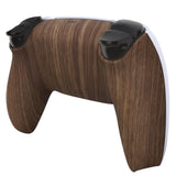 eXtremeRate Custom Back Housing Bottom Shell for PS5 Controller BDM-010/020/030/040/050/060 - Wood Grain - DPFS2001G2