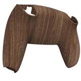 eXtremeRate Custom Back Housing Bottom Shell for PS5 Controller BDM-010/020/030/040/050/060 - Wood Grain - DPFS2001G2