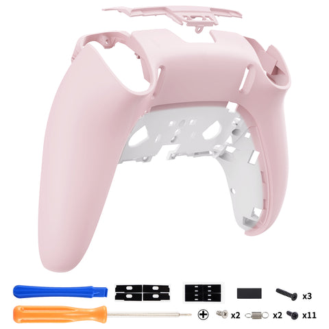 eXtremeRate Cherry Blossoms Pink Custom Back Housing Bottom Shell Compatible with ps5 Edge Controller, DIY Replacement Back Shell Cover Compatible with ps5 Edge Controller - DQZEGP009