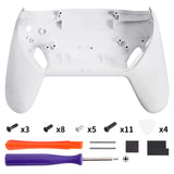eXtremeRate Replacement Bottom Shell for Nintendo Switch 2 Pro Controller - White - DVSPTM004