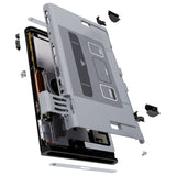 eXtremeRate Replacement DIY Rear Back Plate for Nintendo Switch 2 Handheld Console  (Without Kickstand) - SFC SNES Classic EU Style - GLTNTY001