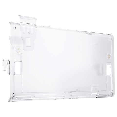 eXtremeRate Replacement DIY Rear Back Plate for Nintendo Switch 2 Handheld Console  (Without Kickstand) - Clear - GLTNTM006