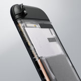 eXtremeRate Replacement DIY Rear Back Plate for Nintendo Switch 2 Handheld Console  (Without Kickstand) - Clear - GLTNTM006