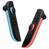 eXtremeRate Replacement Decorative Strips for Joycon 2 of Nintendo Switch 2 - Blue & Orange - CULNTM012