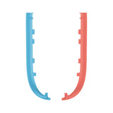 eXtremeRate Replacement Decorative Strips for Joycon 2 of Nintendo Switch 2 - Blue & Orange - CULNTM012