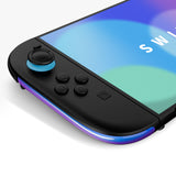 eXtremeRate Replacement Decorative Strips for Joycon 2 of Nintendo Switch 2 - Chameleon Purple Blue - CULNTP001