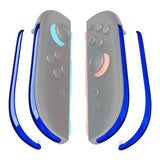 eXtremeRate Replacement Decorative Strips for Joycon 2 of Nintendo Switch 2 - Chrome Blue - CULNTD004