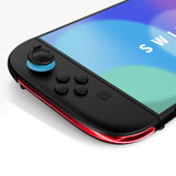 eXtremeRate Replacement Decorative Strips for Joycon 2 of Nintendo Switch 2 - Chrome Red - CULNTD003