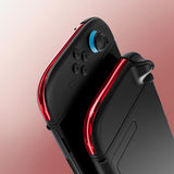 eXtremeRate Replacement Decorative Strips for Joycon 2 of Nintendo Switch 2 - Chrome Red - CULNTD003