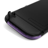 eXtremeRate Replacement Decorative Strips for Joycon 2 of Nintendo Switch 2 - Clear Atomic Purple - CULNTM001