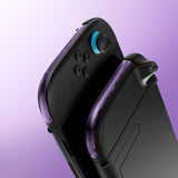 eXtremeRate Replacement Decorative Strips for Joycon 2 of Nintendo Switch 2 - Clear Atomic Purple - CULNTM001