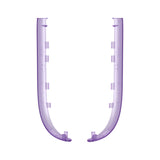 eXtremeRate Replacement Decorative Strips for Joycon 2 of Nintendo Switch 2 - Clear Atomic Purple - CULNTM001