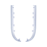 eXtremeRate Replacement Decorative Strips for Joycon 2 of Nintendo Switch 2 - Clear Glacier Blue - CULNTM003