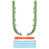 eXtremeRate Replacement Decorative Strips for Joycon 2 of Nintendo Switch 2 - Matcha Green - CULNTM010