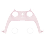 eXtremeRate Cherry Blossoms Pink Decorative Trim Shell Compatible with ps5 Controller, DIY Replacement Clip Shell, Custom Plates Cover Compatible with ps5 Controller w/ Accent Rings - GPFP3012