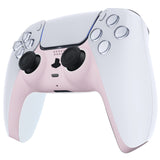 eXtremeRate Cherry Blossoms Pink Decorative Trim Shell Compatible with ps5 Controller, DIY Replacement Clip Shell, Custom Plates Cover Compatible with ps5 Controller w/ Accent Rings - GPFP3012