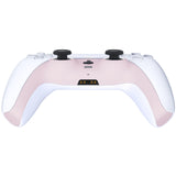 eXtremeRate Cherry Blossoms Pink Decorative Trim Shell Compatible with ps5 Controller, DIY Replacement Clip Shell, Custom Plates Cover Compatible with ps5 Controller w/ Accent Rings - GPFP3012