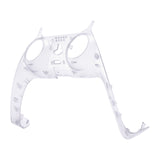 eXtremeRate Clear Decorative Trim Shell Compatible with ps5 Controller, DIY Replacement Clip Shell, Custom Plates Cover Compatible with ps5 Controller w/ Accent Rings - GPFM5001