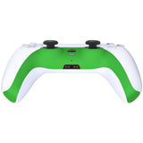 eXtremeRate Green Decorative Trim Shell Compatible with ps5 Controller, DIY Replacement Clip Shell, Custom Plates Cover Compatible with ps5 Controller w/ Accent Rings - GPFP3006
