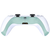eXtremeRate Light Cyan Decorative Trim Shell Compatible with ps5 Controller, DIY Replacement Clip Shell, Custom Plates Cover Compatible with ps5 Controller w/ Accent Rings - GPFP3027
