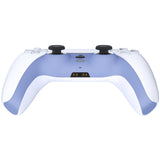 eXtremeRate Light Violet Decorative Trim Shell Compatible with ps5 Controller, DIY Replacement Clip Shell, Custom Plates Cover Compatible with ps5 Controller w/ Accent Rings - GPFP3015