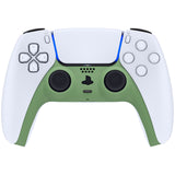 eXtremeRate Matcha Green Decorative Trim Shell Compatible with ps5 Controller, DIY Replacement Clip Shell, Custom Plates Cover Compatible with ps5 Controller w/ Accent Rings - GPFP3025