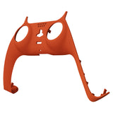eXtremeRate Orange Decorative Trim Shell Compatible with ps5 Controller, DIY Replacement Clip Shell, Custom Plates Cover Compatible with ps5 Controller w/ Accent Rings - GPFP3004