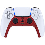 eXtremeRate Passion Red Decorative Trim Shell Compatible with ps5 Controller, DIY Replacement Clip Shell, Custom Plates Cover Compatible with ps5 Controller w/ Accent Rings - GPFP3029