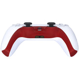 eXtremeRate Passion Red Decorative Trim Shell Compatible with ps5 Controller, DIY Replacement Clip Shell, Custom Plates Cover Compatible with ps5 Controller w/ Accent Rings - GPFP3029