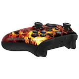 eXtremeRate Blazing Magic Replacement Part Faceplate, Housing Shell Case for Xbox Series S & Xbox Series X Controller Accessories - Controller NOT Included - FX3T205