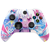 eXtremeRate MeWoow Replacement Part Faceplate, Housing Shell Case for Xbox Series S & Xbox Series X Controller Accessories - Controller NOT Included - FX3T211