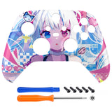 eXtremeRate MeWoow Replacement Part Faceplate, Housing Shell Case for Xbox Series S & Xbox Series X Controller Accessories - Controller NOT Included - FX3T211