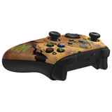 eXtremeRate Waste Land Replacement Part Faceplate, Front Housing Shell Case for Xbox Series S & Xbox Series X Controller Accessories - Controller NOT Included - FX3R039