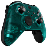 eXtremeRate Replacement Front Housing Shell Case for Xbox One Elite Series 2 & Elite 2 Core Controller (Model 1797) - Emerald Green - ELM510