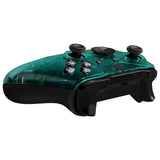 eXtremeRate Replacement Front Housing Shell Case for Xbox One Elite Series 2 & Elite 2 Core Controller (Model 1797) - Emerald Green - ELM510