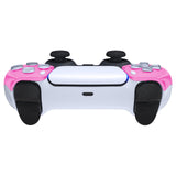 eXtremeRate Chrome Pink Glossy Replacement Front Housing Shell Compatible with ps5 Controller BDM-010/020/030/040/050 - MPFD4007