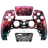 eXtremeRate Treasure of Abyss Front Housing Shell Compatible with ps5 Controller BDM-010/020/030/040/050, DIY Replacement Shell Custom Touch Pad Cover Compatible with ps5 Controller - ZPFR019G3